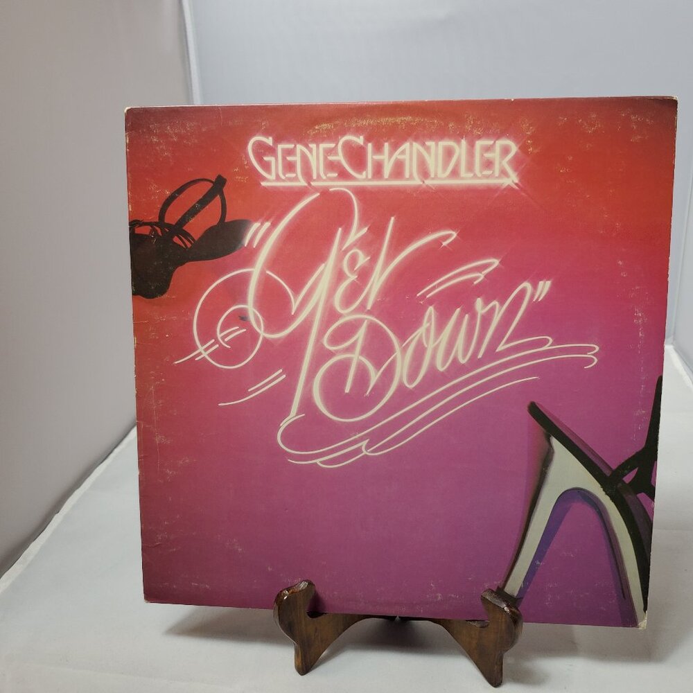 GENE CHANDLER "Get Down" CHI SOUND RECORDS LP disco soul